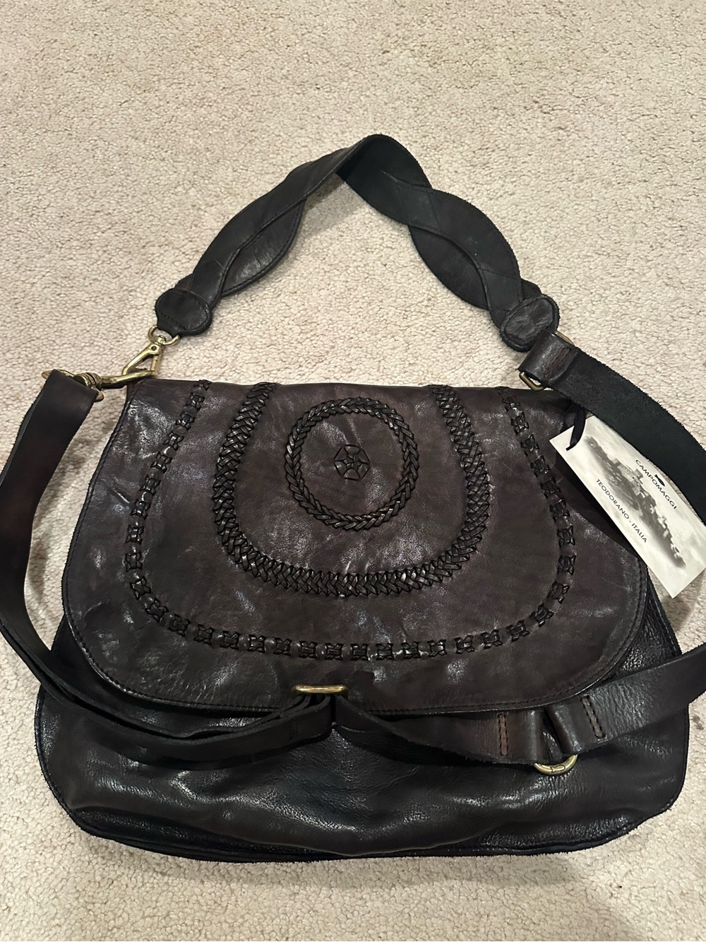 Campomaggi Gallopolli black new with tags